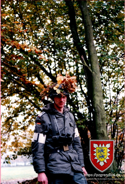 1987-11-07 - Rekrutenbesicitgung 3./PzBtl 181 - OFw Horstmann (ZgFhr II)