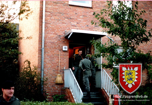 Verabschiiedung von Spieß HFw Haube und KpTrFhr OFw Horstmann
