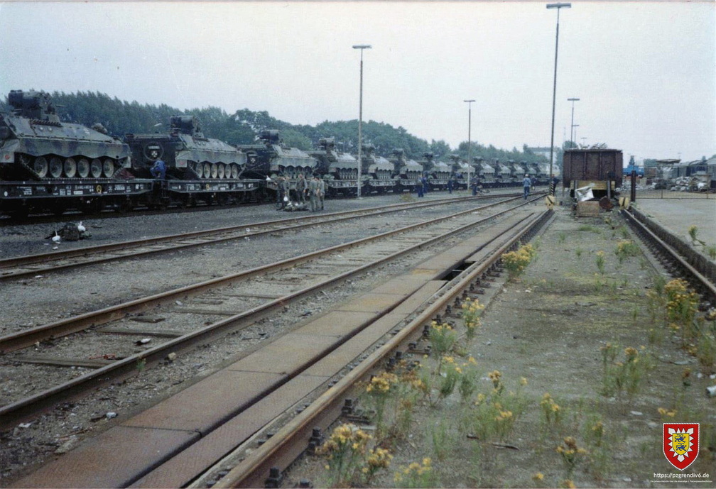 SPz Marder am Verladebahnhof Bergedorf (1)