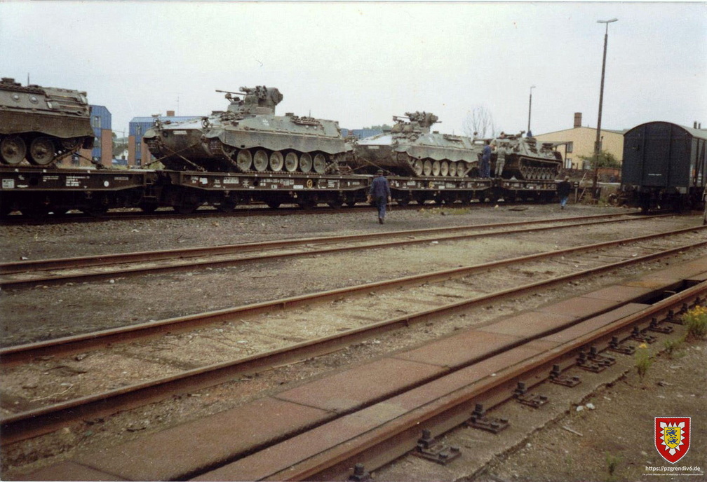 SPz Marder am Verladebahnhof Bergedorf (2)