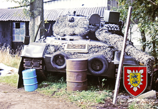 P19 ChefPz wird getarnt