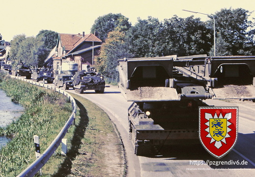 P45 PzPi mit Brückenleger, VB, SchiriTrp