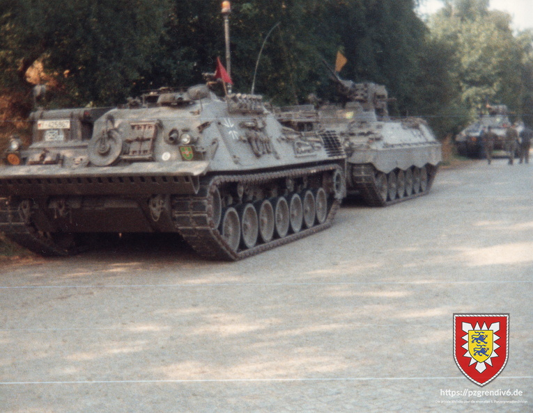 Bergepanzer in Senne Lager