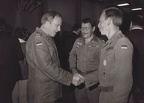 Verabschiedung Div Kdr 6. PzGrenDiv GM Steinkopff (Major Okker LdP und H Knops JgdOffz)