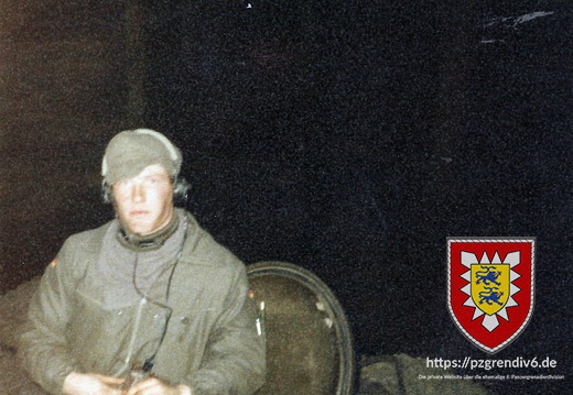 1986 - Letzte Übung auf M113 Standortübungsplatz Kaltenkirchen