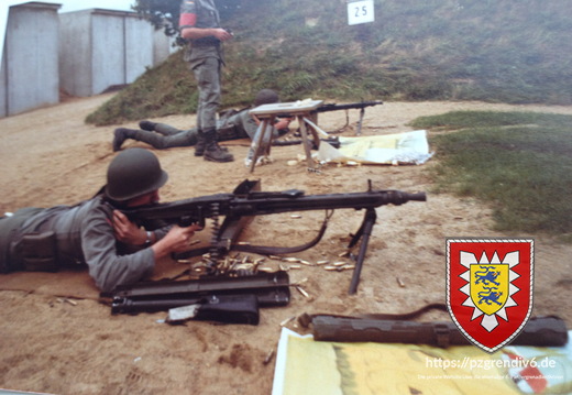 Schießen mit dem MG3 013