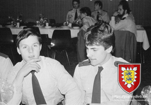 3 66 1981 Weihnachtsfeier und Beförderung 05