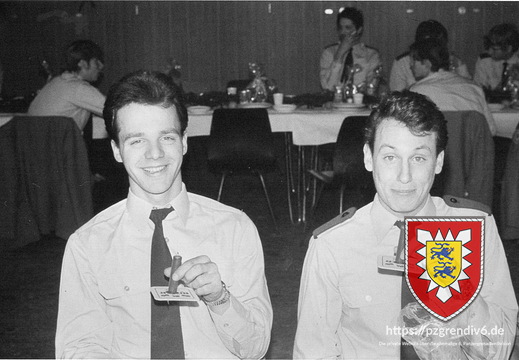 3 66 1981 Weihnachtsfeier und Beförderung 07