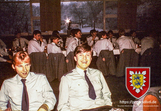 3 66 1981 Weihnachtsfeier und Beförderung 08