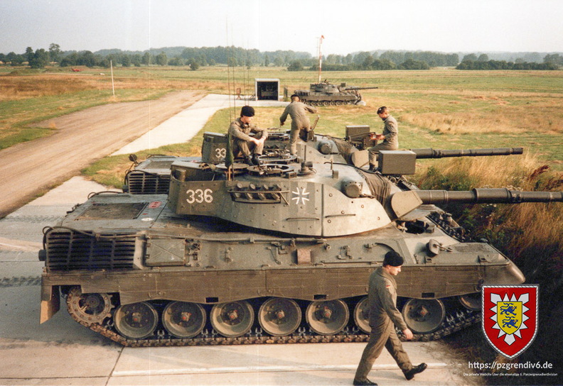 1987-10 - Auf dem Standortübungsplatz Lanken unterwegs - Zielplatte 212