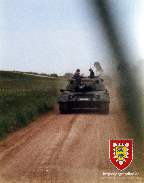 1987-10 - Auf dem Standortübungsplatz Lanken unterwegs - Abfahrt vom Fuchsberg 200