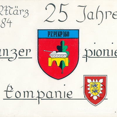 1984-03-23 - 25 Jahresfeier PzPiKp 160